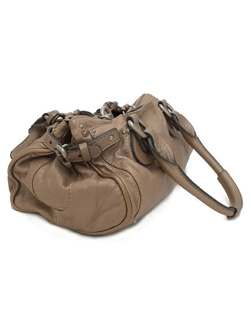 Chloe Shoulder Bag Paddington Satchel Black